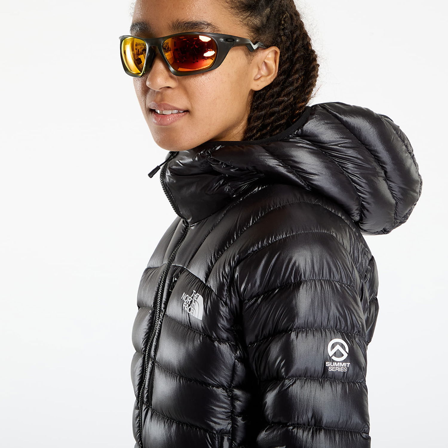 Puffer jakke The North Face Summit Breithorn Hooded Down Jacket Sort | NF0A8805JK31, 1