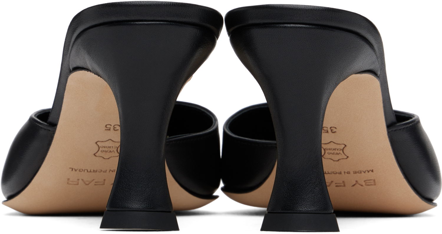 Sneakers og sko BY FAR Selene Leather Mules Sort | MWFHC018CL013BK001PL, 1