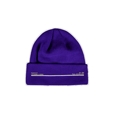 Beanie Supreme New Era x Shop Beanie - Los Angeles Lilla | FW20BN36C PURPLE, 0