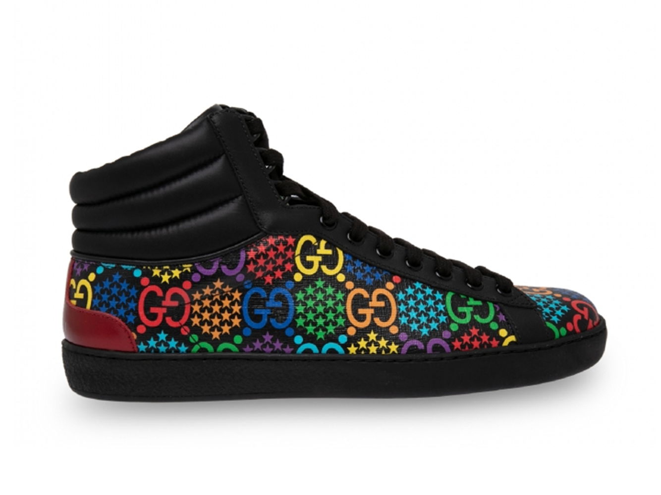 Sneakers og sko Gucci Psychadelic Ace High Black Sort | 610097 H2040 1111, 0