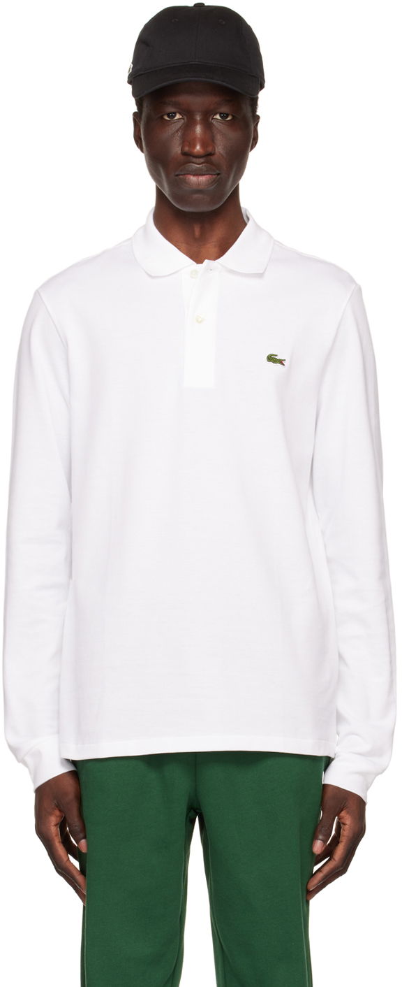 Polo skjorte Lacoste Classic Polo Tee Hvid | L1312, 0