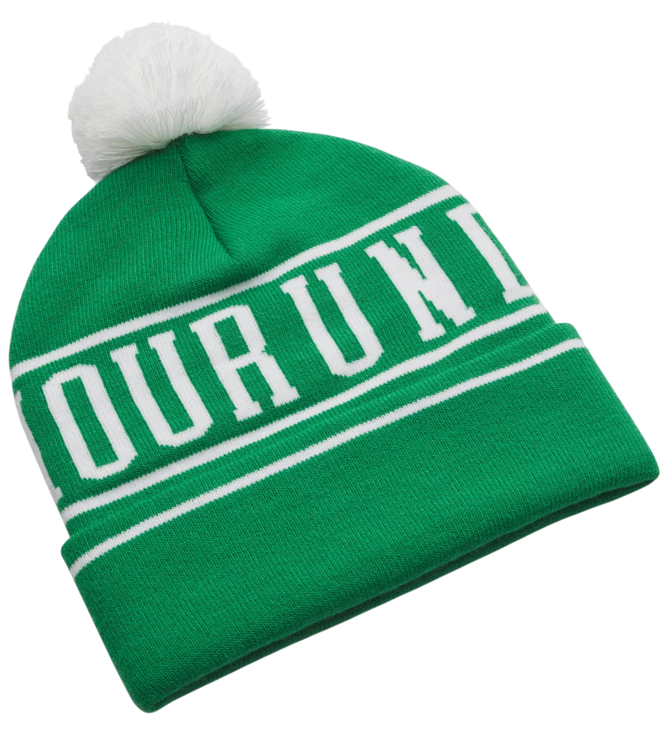 Beanie Under Armour Halftime Pom Beanie Grøn | 1386634-305, 1