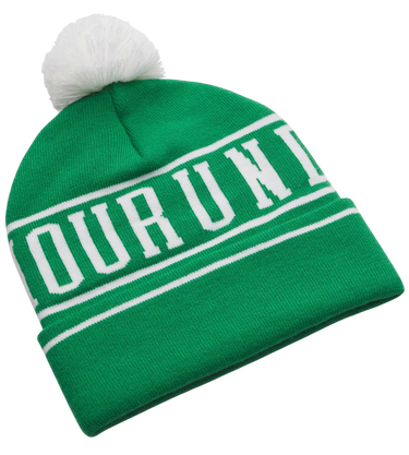 Beanie Under Armour Halftime Pom Beanie Grøn | 1386634-305, 1