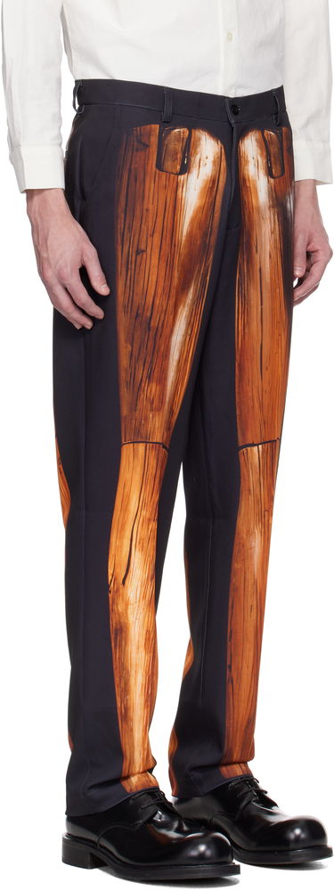 Bukser KidSuper KidSuper Mannequin Figure Suit Trousers Sort | SS25-SUB-10, 1