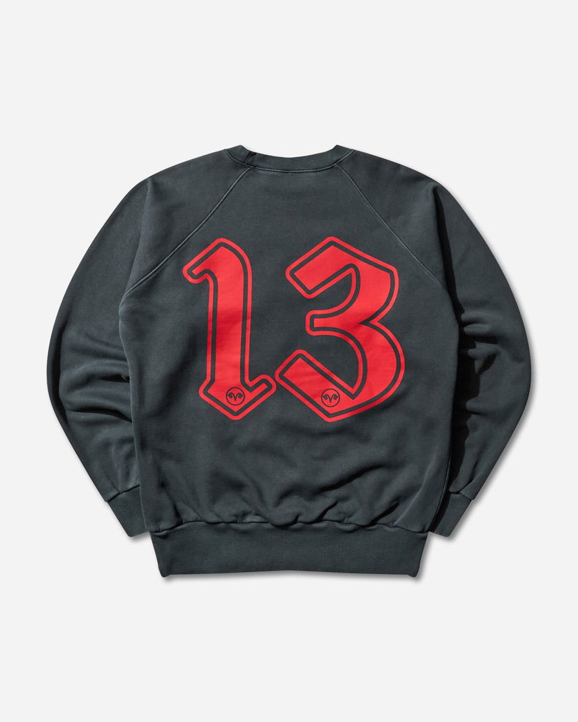 Sweatshirt Aries Supportive Finger Raglan Sweatshirt Sort | AR2002104 Black