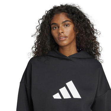 Sweatshirt adidas Performance Cropped Hoodie Sort | JE0136, 5