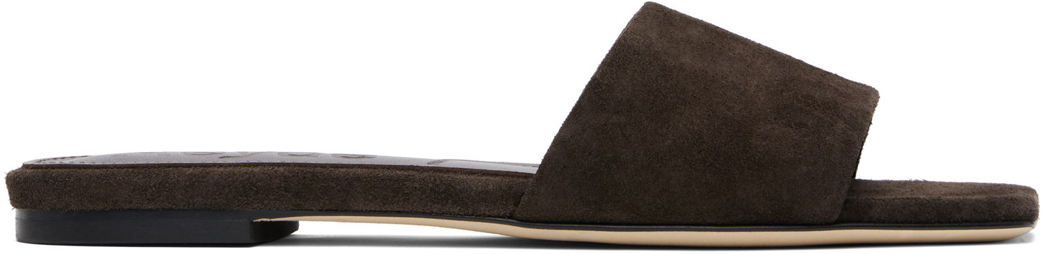 Tilbehør Aeyde Aeyde Anna Suede Sandals Brun | A11-FS-BRNS08FL6-SS24-953-022, 0