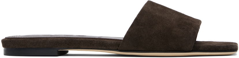 Tilbehør Aeyde Aeyde Anna Suede Sandals Brun | A11-FS-BRNS08FL6-SS24-953-022