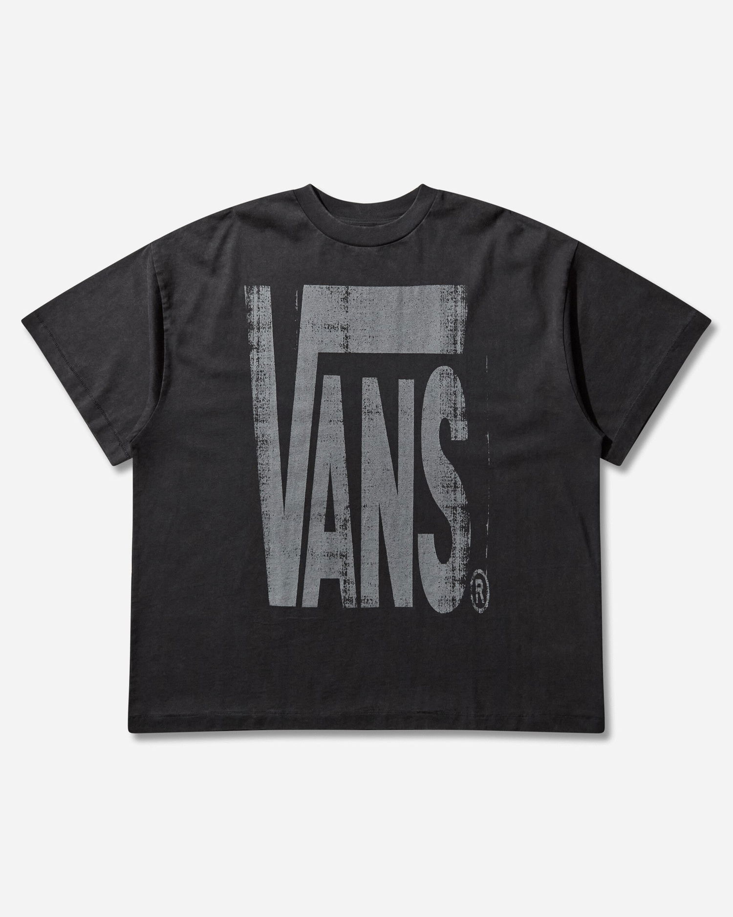 T-shirt Vans Act of Disagreement Brushed Logo T-Shirt Sort | VN000TR2EMQ1, 0