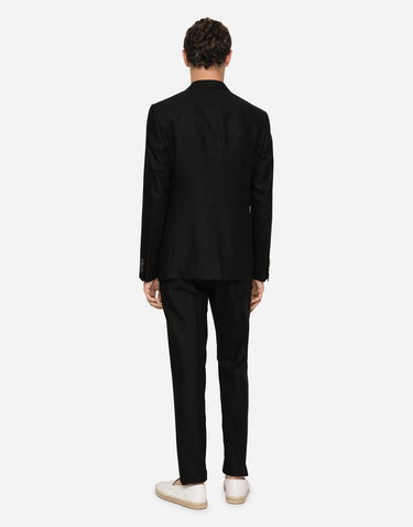 Bukser Dolce & Gabbana Dolce & Gabbana Linen Pants Sort | GY6IETFU4LFN0000, 2