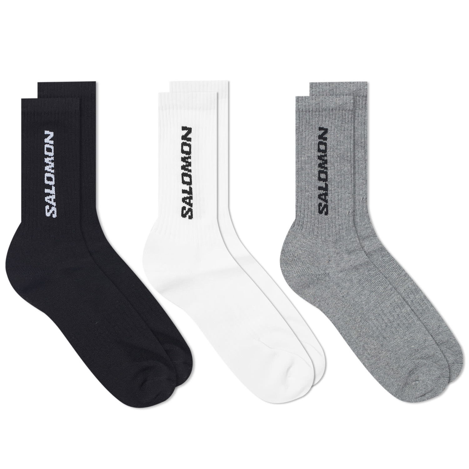 Sokker Salomon Men's EVERYDAY CREW Flerfarvet | LC2086200, 0