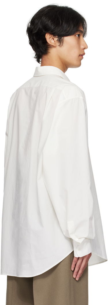 Skjorte The Row The Row Thane Shirt Hvid | 1131-W4075, 3