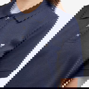 Polo skjorte Max Mara Women's Scena Polo Shirt, Size Large Mørkeblå | 2515951011600, 5