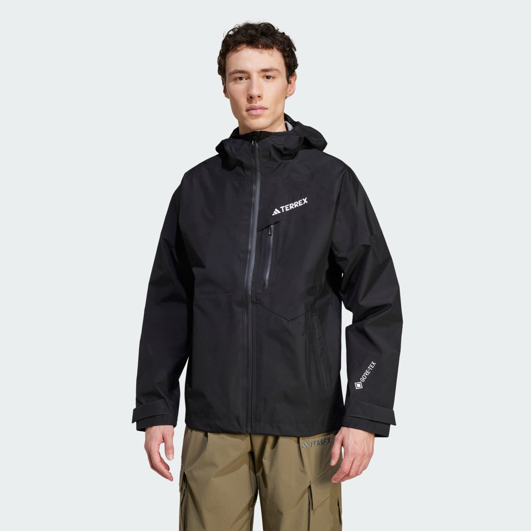 Vindjakke adidas Performance Terrex Techrock 3L GORE-TEX Performance Jacket Sort | JF1355, 0