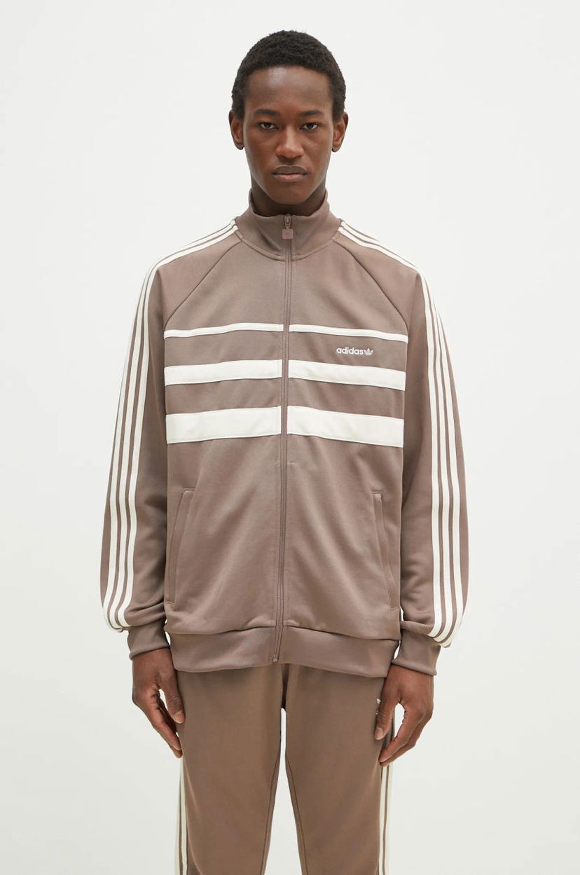 Træningsdragt adidas Originals adidas Originals First Tracktop Brun | JP1043
