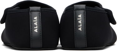 Sneakers og sko Alaïa ALAÏA Neoprene Ballerina Flats Sort | AA3A065A016, 1