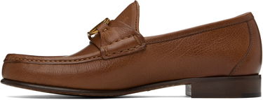 Skopleje Valentino Valentino Garavani VLogo Signature Buffalo Loafers Brun | 6Y2S0J68MIL, 2