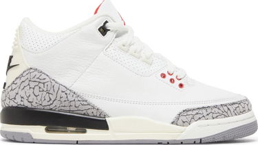 Sneakers og sko Jordan Air Jordan 3 Retro "White Cement Reimagined" GS Hvid | DM0967-100, 3