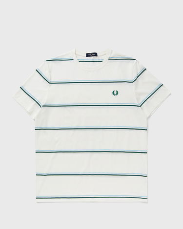 T-shirt Fred Perry Fred Perry Fine Stripe T-Shirt Hvid | M1734-129, 0