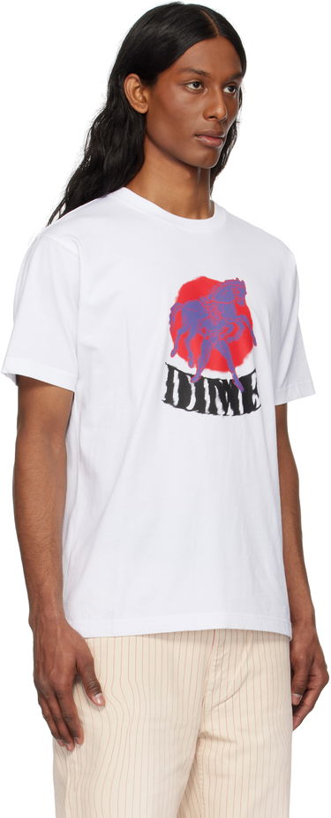 T-shirt Dime Dime Horseplay Graphic T-Shirt Hvid | DIME2SP2556WHT, 1