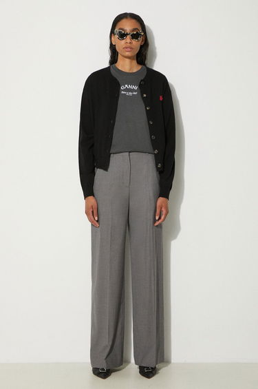 Bukser KENZO Cool Wool Wide Pants Grå | FE62PA0949RB.97, 1