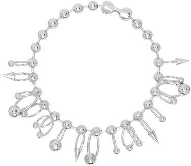 Armbånd Jean Paul Gaultier Jean Paul Gaultier 'The Ball' Silver-Tone Ball Chain Necklace Metalisk | 24/25-U-CO013-X053-91, 0