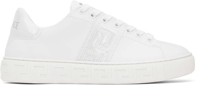 Tøj Versace Versace Greca Hvid | 1013568_1A11548_1W010