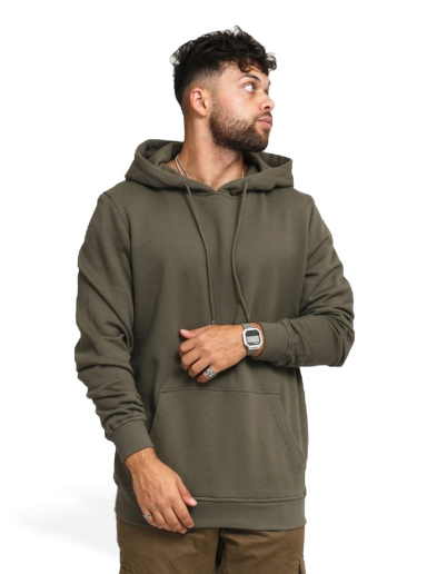 Sweatshirt Urban Classics Organic Basic Hoody Grøn | TB3086 grn