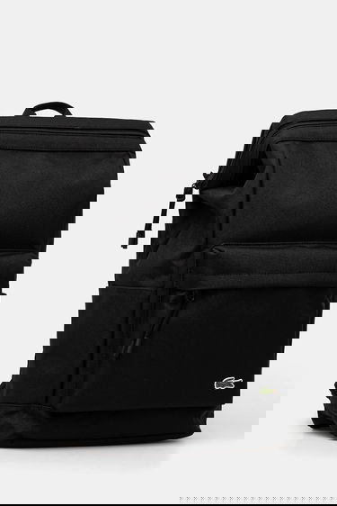 Rygsæk Lacoste Lacoste Smooth Backpack Sort | NU4598NE, 1