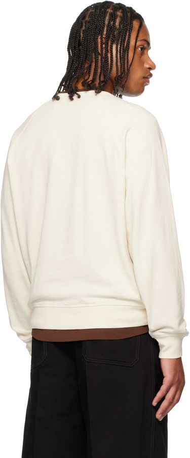 Sweatshirt LEMAIRE LEMAIRE Crew Neck Sweatshirt Hvid | TO1454 LJ1042, 2