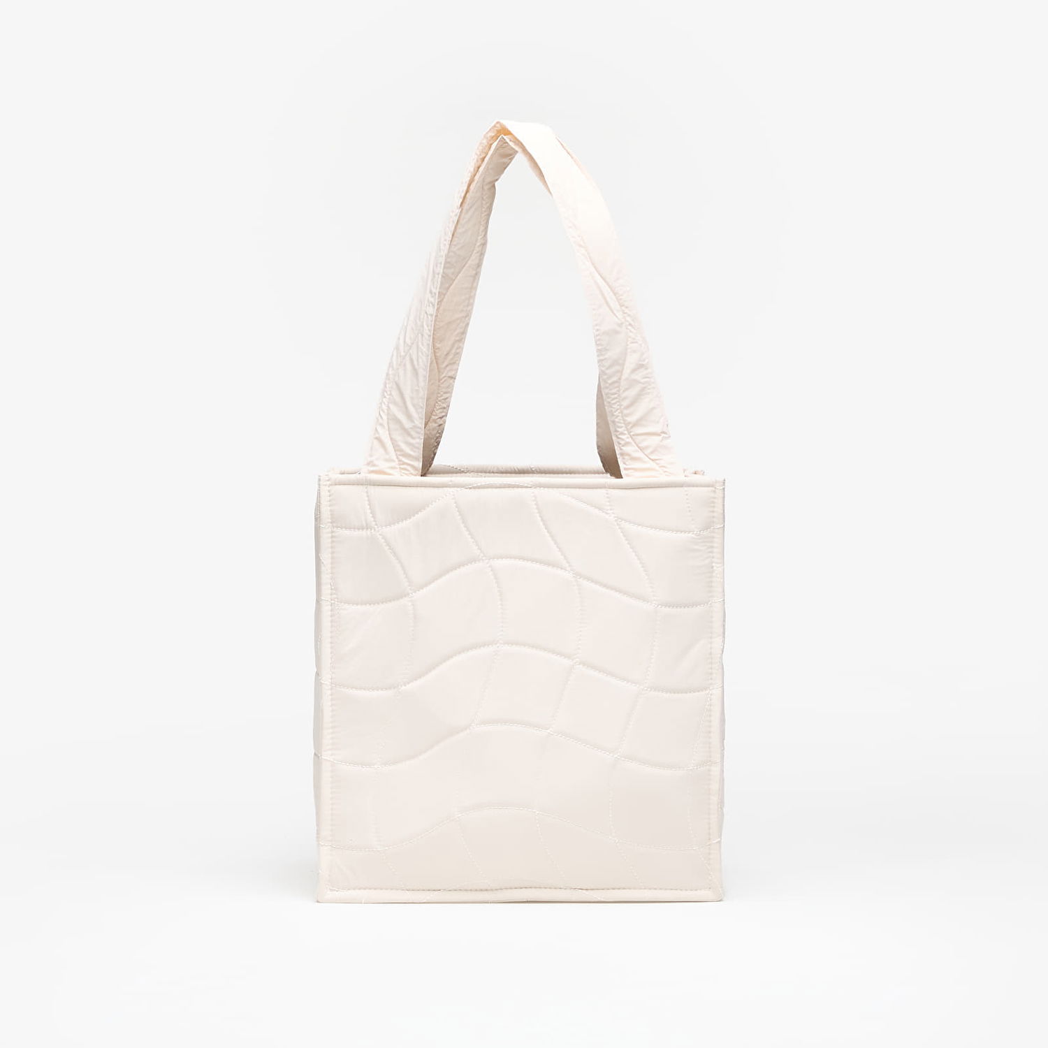 Mulepose Dime Beige Quilted Tote Beige | DIMESP2446TAN, 1