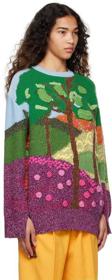 Sweater Stella McCartney Tree Of Life Knit Sweater Flerfarvet | 6K03373S2384, 1