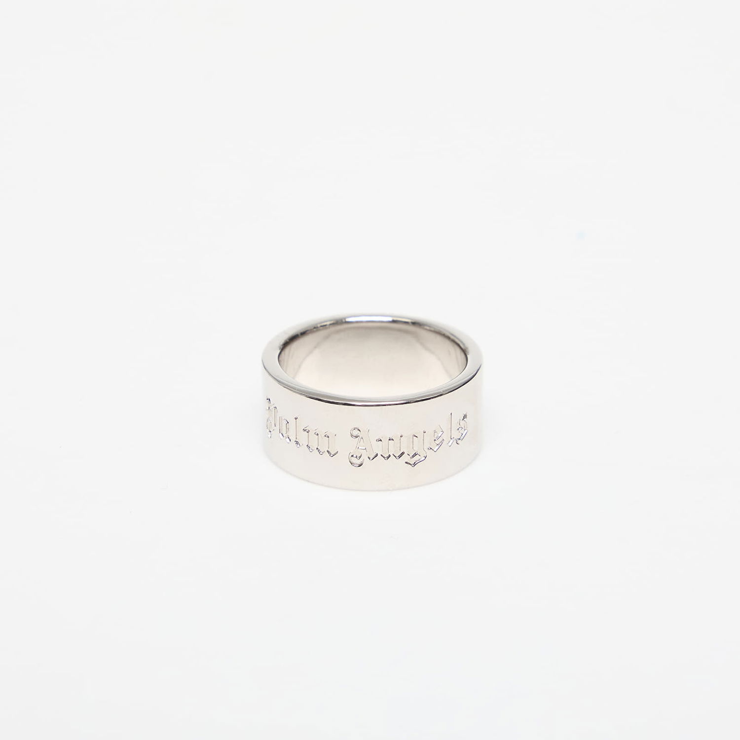 Ring Palm Angels Classic Logo Band Ring Silver/ Silver 60 Metalisk | PMOC028S25MAT0017272, 0