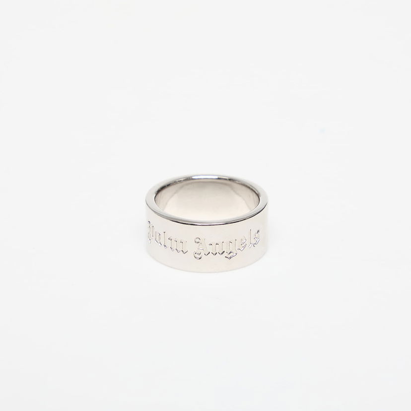 Ring Palm Angels Classic Logo Band Ring Silver/ Silver 60 Metalisk | PMOC028S25MAT0017272