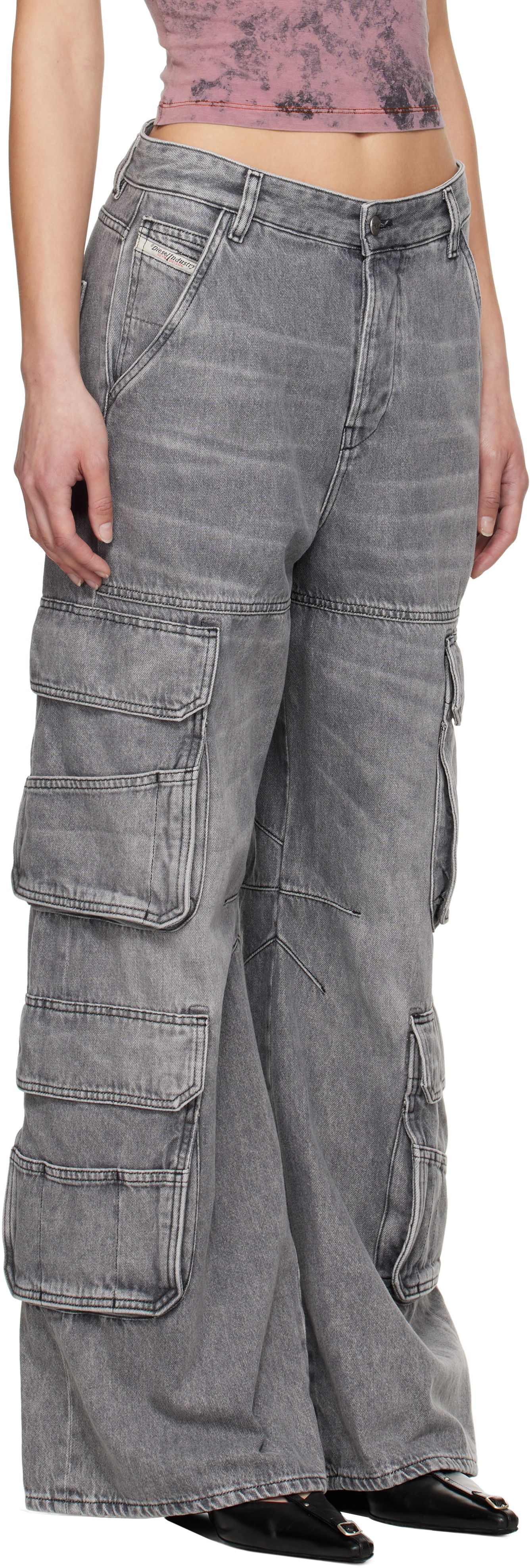 Cargo bukser Diesel 1996 D-Sire Cargo Jeans Grå | A13316 0DCBE, 1