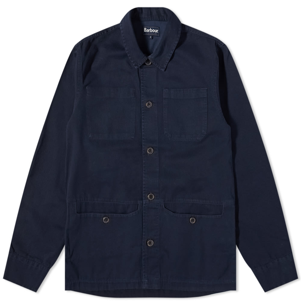 Jakke Barbour Dene Overshirt Mørkeblå | MOS0154NY91, 0