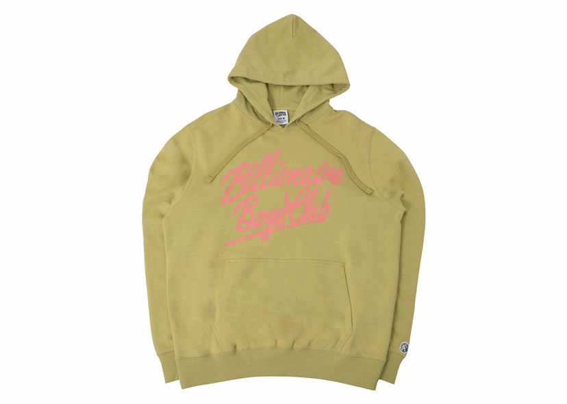 Sweatshirt BILLIONAIRE BOYS CLUB Script Hoodie Grøn | 8317309GRN