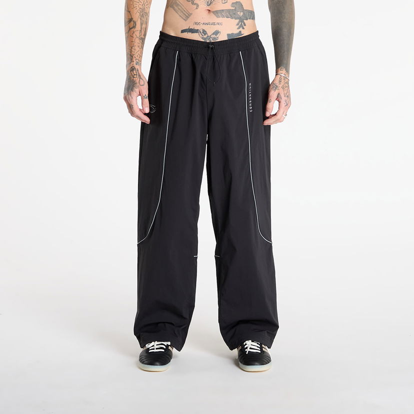 Joggingbukser adidas Originals Consortium Wide Leg Track Pant with Contrast Piping Sort | KF0684