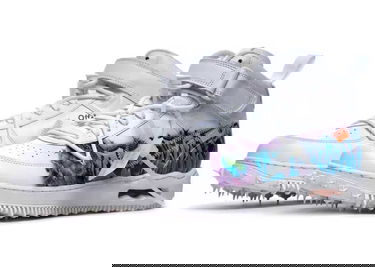 Sneakers og sko Nike Air Force 1 Mid "Off-White Graffiti White" Hvid | DR0500-100, 1