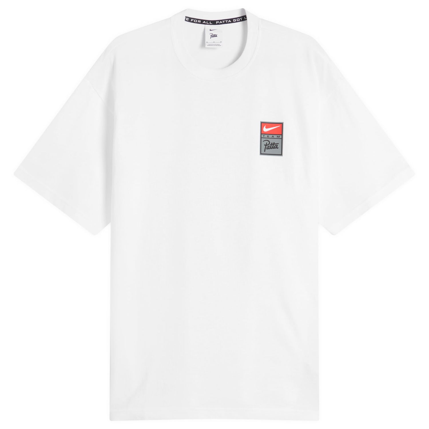 T-shirt Nike Nike x Patta Team T-Shirt, Size Large Hvid | HJ0741-100, 1