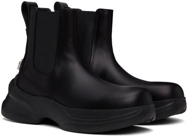 Frakker WOOYOUNGMI WOOYOUNGMI Leather Chelsea Boots Sort | M223SU12, 3