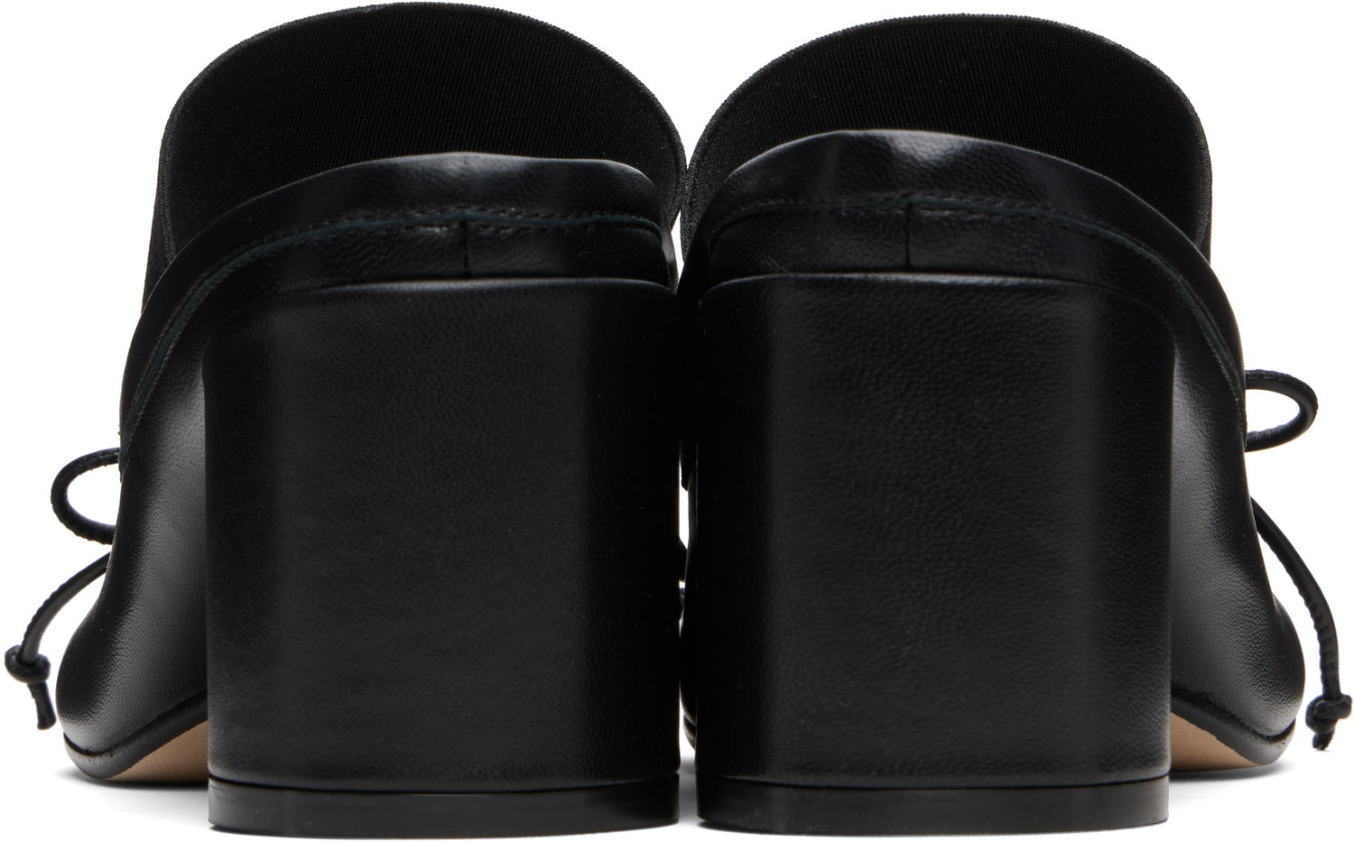 Smykker Maison Margiela MM6 Maison Margiela Anatomic Numeric Heeled Sandals Sort | S59WP0210 P3628, 1