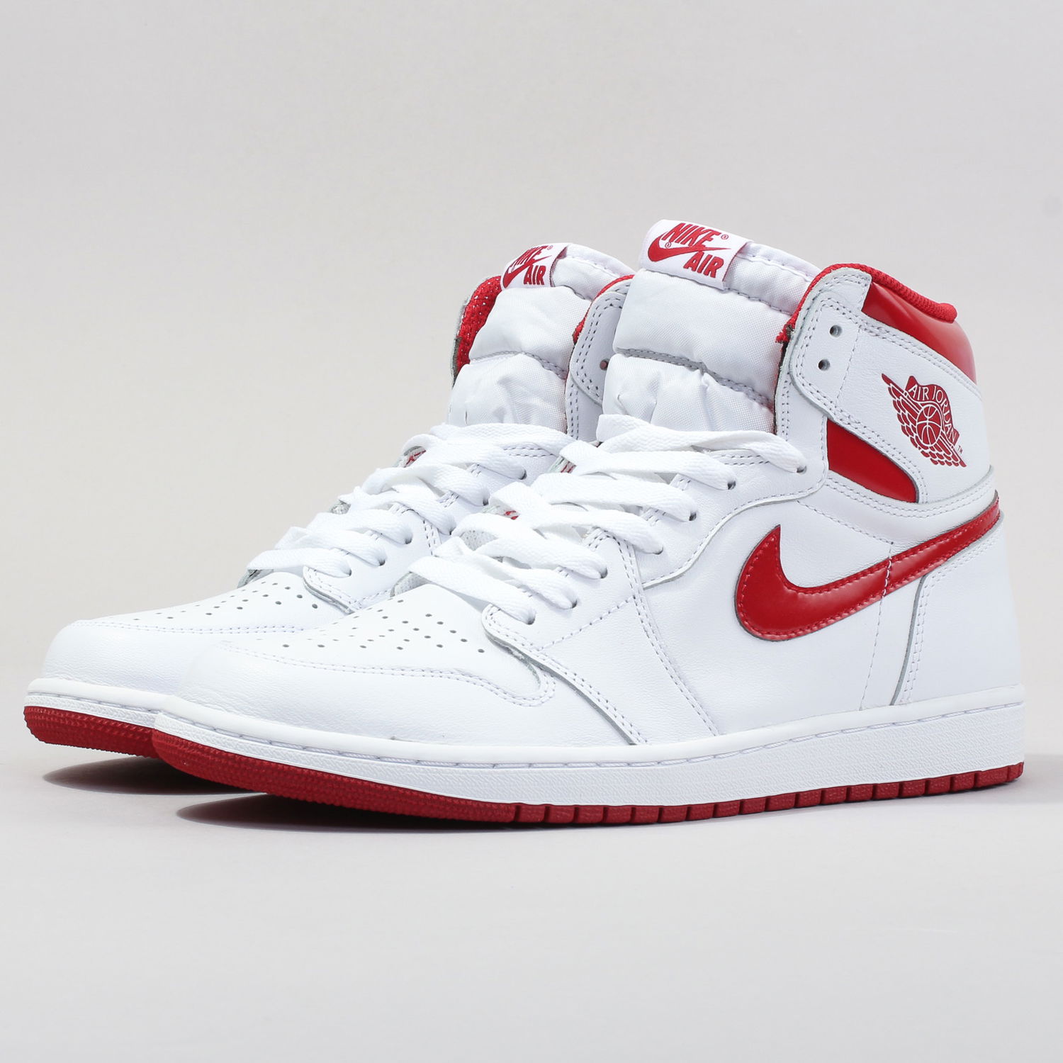 Sneakers og sko Jordan Air Jordan 1 Retro High OG "Metallic Red" Hvid | 555088-103, 1