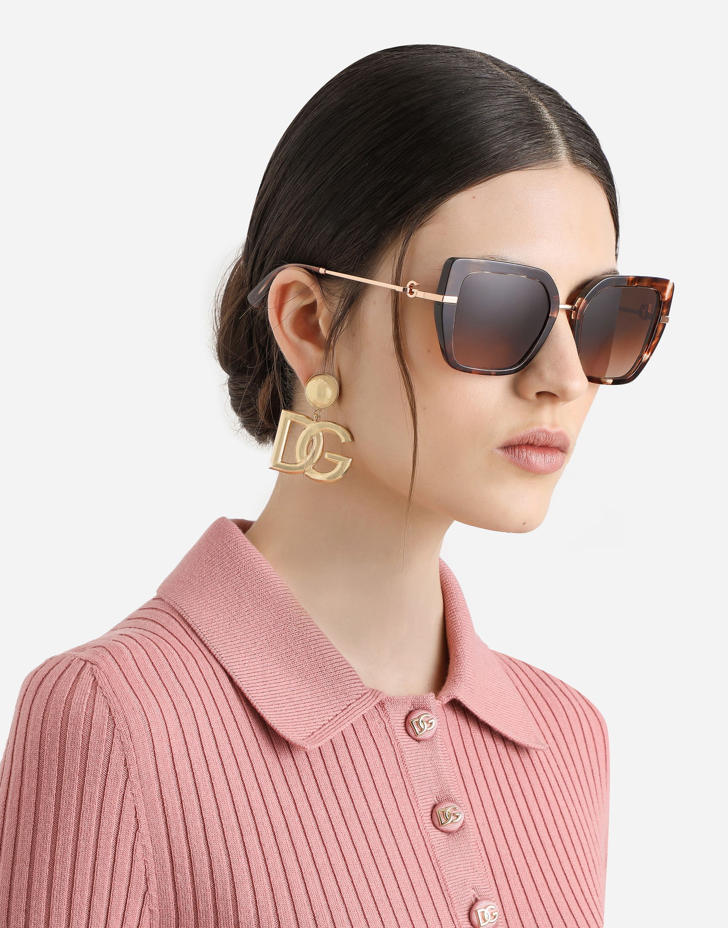 Solbriller Dolce & Gabbana Dolce & Gabbana Dg Flip Sunglasses Brun | VG4474VP2749V000, 1