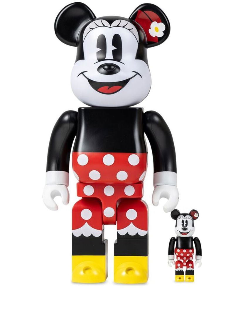 Collectible Medicom Toy Disney Minnie Mouse BE@RBRICK figure set - Black Sort | MEDI009419524734