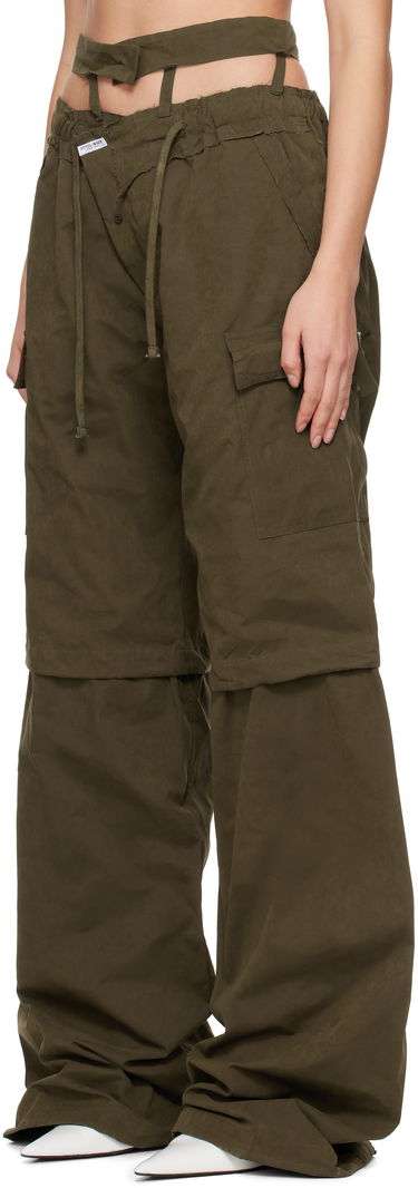 Cargo bukser Ottolinger Ottolinger Baggy Cargo Pants Grøn | 10620030601, 3