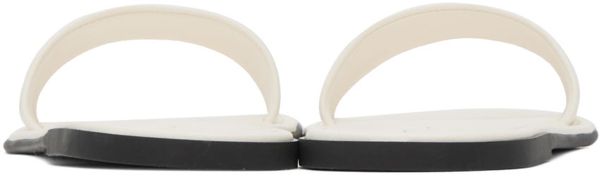Kjole The Row The Row Leather Beach Slides Hvid | F1386-SPN60, 1