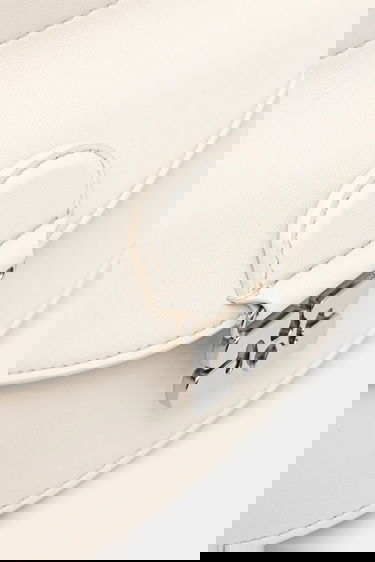 Håndtaske GANNI GANNI Apo-G Mini Top Handle Bag Hvid | A6521, 3