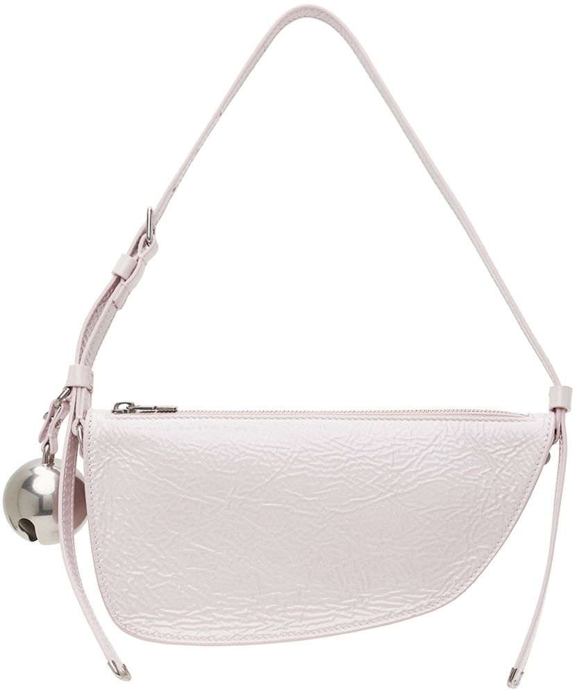 Skuldertaske Burberry Mini Crescent Shoulder Bag Lyserød | 8081655