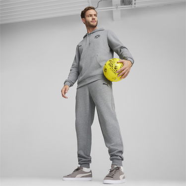 Sweatshirt Puma BVB ESS Hoodie FL Grå | 775994-08, 3